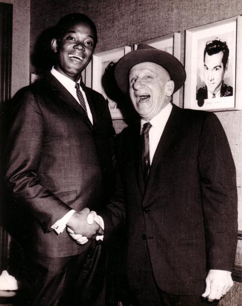 11XL.jpg - Dobie and the Great Jimmy Durante, following his recording of Durante’s "Inka-Dinka-Doo" – (early 60s.)